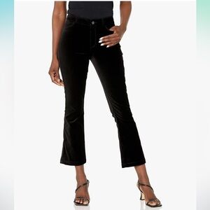 PAIGE Claudine Velvet Flare Pants NWT Size 24 High Rise Ankle Bootcut